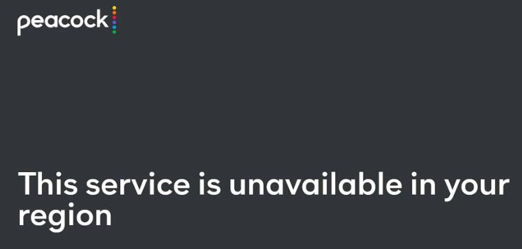 This service is not available in your region