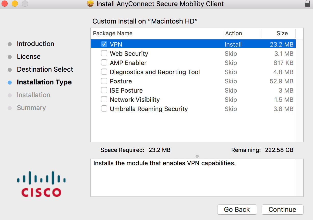 netflixvpn-Cisco AnyConnect Secure Mobility Client VPN in Mac OSX