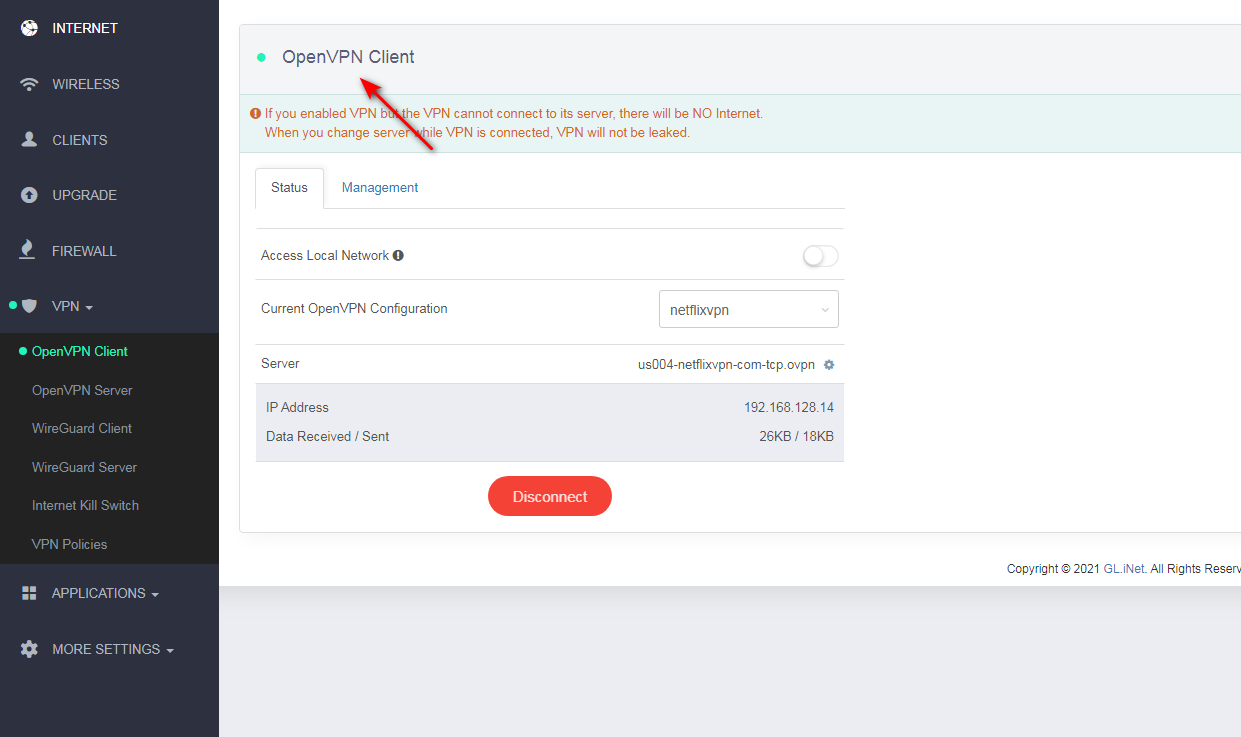 How to Set Up OpenVPN on GL.iNet Router unblock Netflix streaming